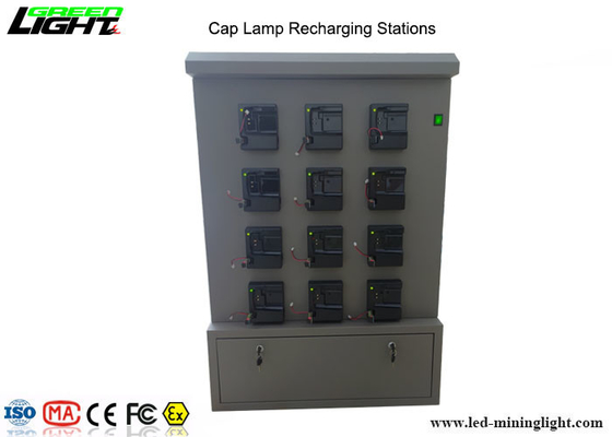 Cordless Mining Cap Lamp Charging Station 12V Output For GLC6 Cap Lamp