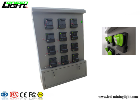 Cordless Mining Cap Lamp Charging Station 12V Output For GLC6 Cap Lamp