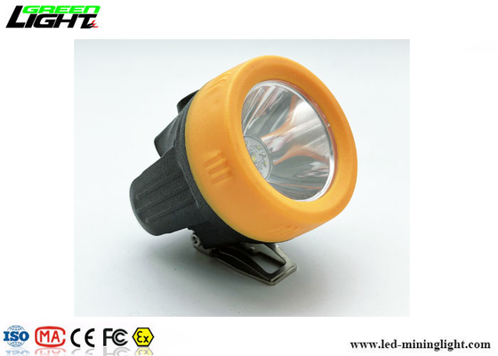 Mini Cordless Rechargeable Mining Cap Lamps 10000lux Lightweight Portable
