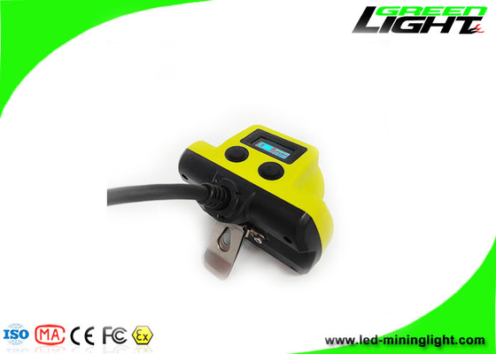 13600 MAh LED Miner Cap Lamp IP68 Waterproof 25000 Lux Coal Miners Headlamp