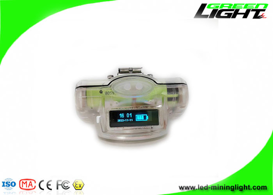 Portable 6.8Ah LED Mining Lamp OLED Display 13000 Lux Anti Impact Magnetic USB Charging