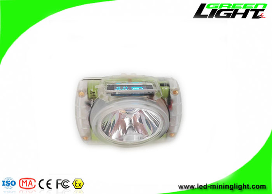 Portable 6.8Ah LED Mining Lamp OLED Display 13000 Lux Anti Impact Magnetic USB Charging