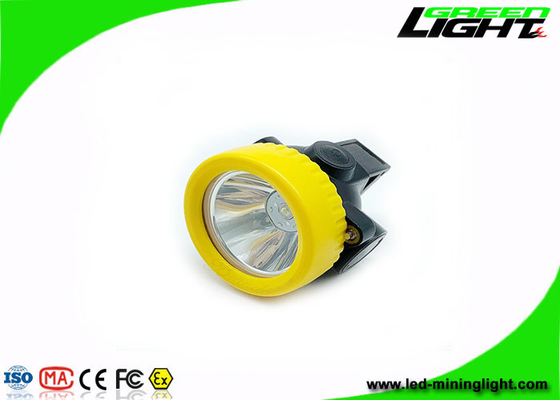 IP67 Waterproof Rechargeable Miners Headlamp ABS PC 5000Lux Cordless Cap Lamp for Underground