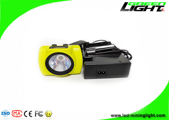 18000Lux OLED Screen LED Miner Headlamp Magnetic USB Rechargeable ABS / PC Lamp Body
