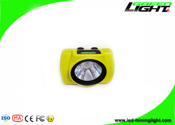 18000Lux OLED Screen LED Miner Headlamp Magnetic USB Rechargeable ABS / PC Lamp Body