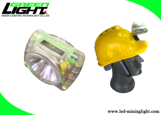 Cordless LED Mining Headlamp Digital OLED Display 5V 2A Coal Mining Cap Lamp