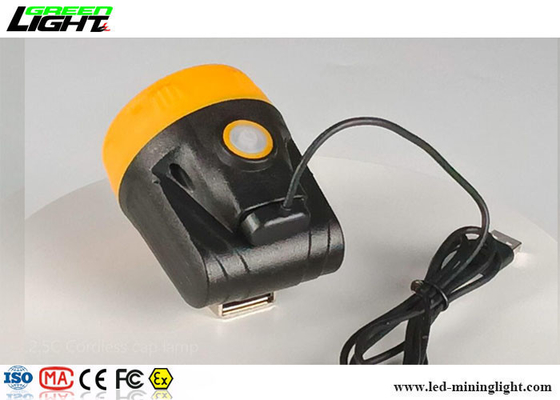 Safety LED Mining Light Cordless 10000lux 3.7V With Charging Indicator