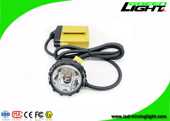 25000Lux Led Miner Cap Lights 10.4Ah SAMSUNG Battery Explosion Proof for Underground Mining