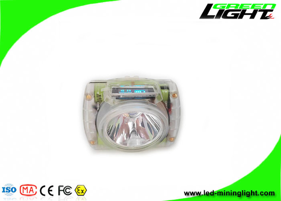 232lum 13000 lux Underground LED Mining Headlamp 480mA 6.8Ah Rechargeable Headlight With USB Charger