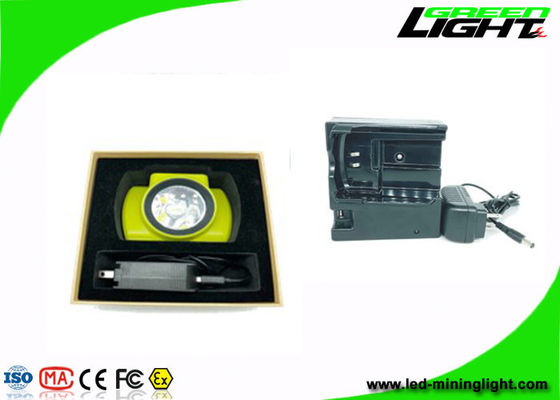 800mA Cordless Cap Lamp 18000lux 6.8Ah Panasonic Li Ion Battery OLED Screen Rechargeable Miner Headlight Silicone ABS