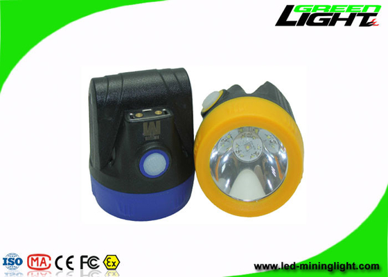 Cordless 1.1W LED Mining Cap Lamp Waterproof 10000lux 143lum USB Charging Led Miner Headlight