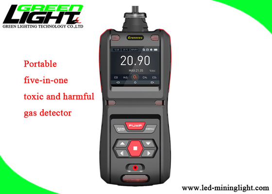 GL-MS500 Five In One Toxic / Harmful Portable Gas Detector For Petroleum Underground Mine