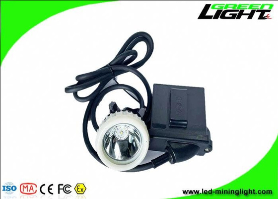 6600mA Mining Cap Lights 4000/10000Lux Anti Explosion Rechargeable IP67 Waterproof Led Corded Miners Cap Lamp