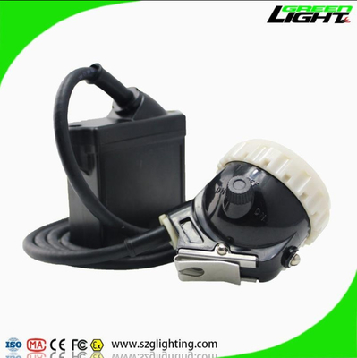 6600mA Mining Cap Lights 4000/10000Lux Anti Explosion Rechargeable IP67 Waterproof Led Corded Miners Cap Lamp