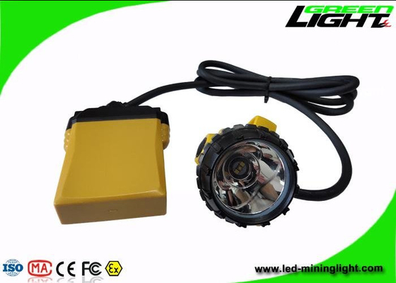 25000Lux Coal Mining Lights Waterproof 10.4Ah Rechargeable SAMSUNG Battery Aluminum Lighting Cup