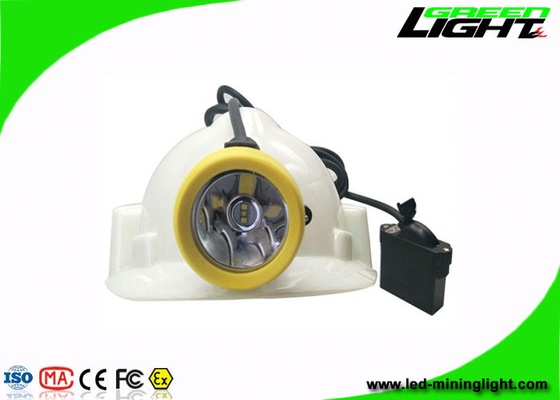 10000Lux LED Mining Light 1.67w 7.8Ah Waterproof 216lum Rechargeable Headlight USB Charging for Coal Mining