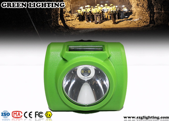 Anti - Explosion Led Mining Lamp , 13000 Lux Hard Hat Lights With USB Charger