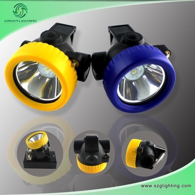 2600mA Cordless Mining Hard Hat LED Lights , 3.7V Waterproof Cree LED Cap Lamp
