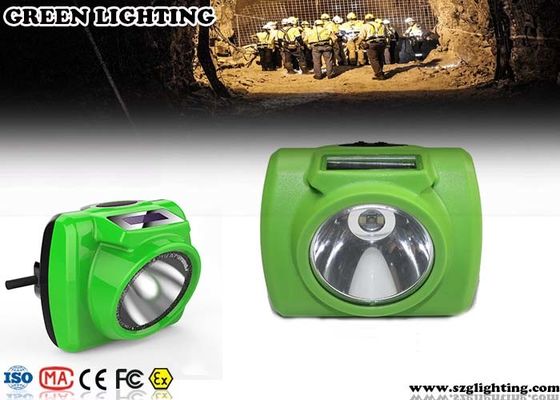 140g colorful  6000Lux OLED Display Rechargeable Headlight with 3.1Ah Li-ion battery