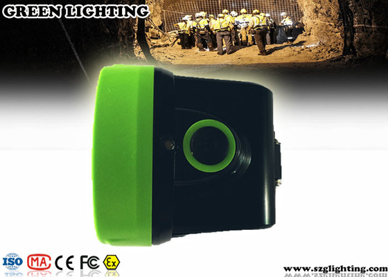 IP68 Cordless Cap Lamp , 230mA 120 Degree Lighting Cordless Led Mining Cap Lamp