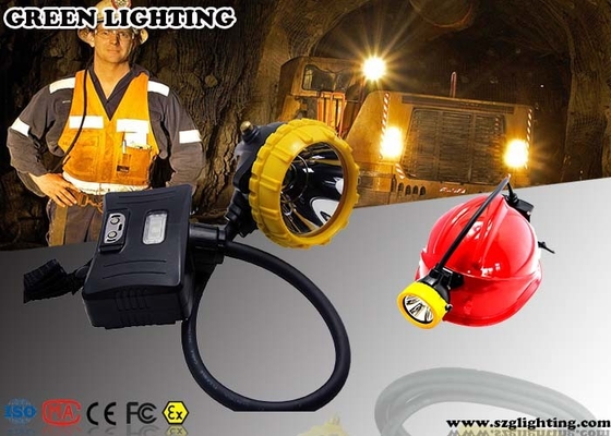 1.6W Power Semi - Corded Coal Mining Lights 8000 Lux Brightness ABS Material