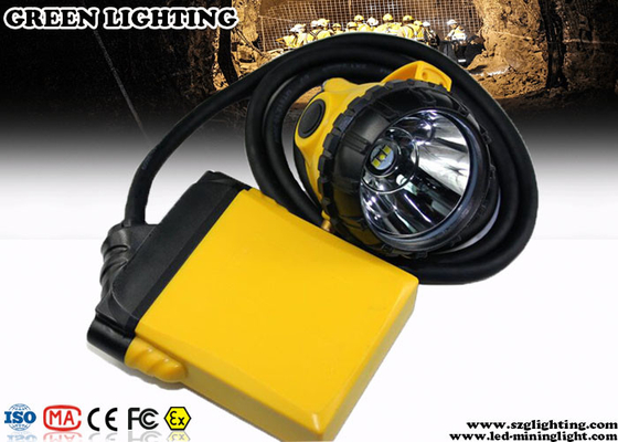 Anti - Explosion PC Corded LED Mining Light With 10400 MAH IP 68 Waterproof   