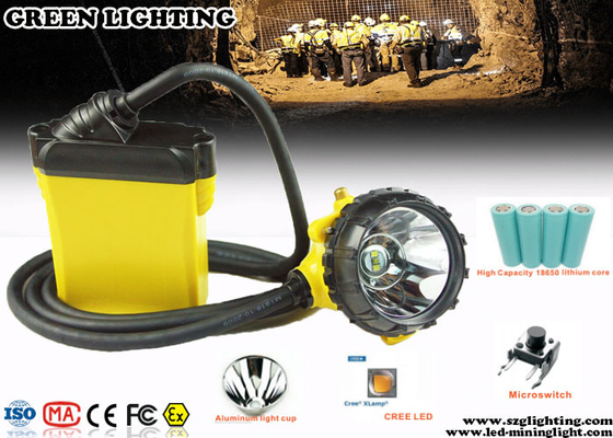 10400mAH Coal Mining Lights Corded Style Rechargeable Li - Ion Battery