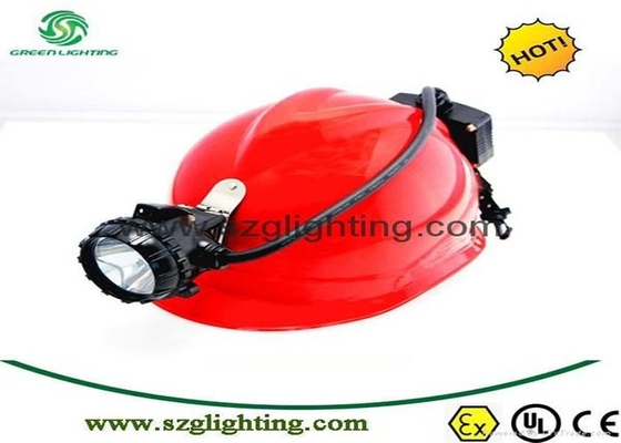 208 Lum LED Semi Corded Cap Lights With Rear Warning Light ABS Material