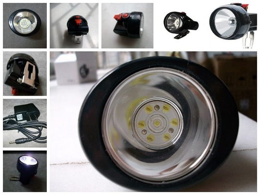 13000 Lux Black Underground Cordless Mining Lights Water - Proof IP 65
