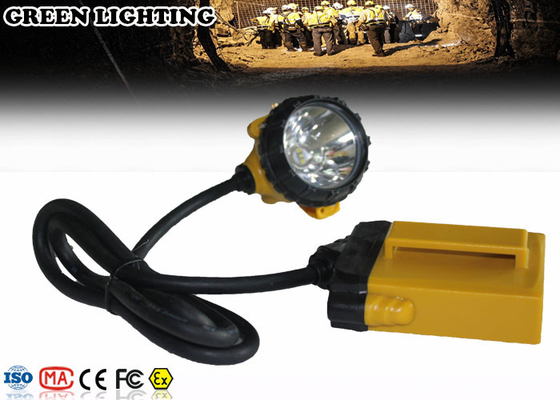 GL12-A IP68 490g Weight 3W 25000Lux 10.4Ah Rechargeable LED Headlamp