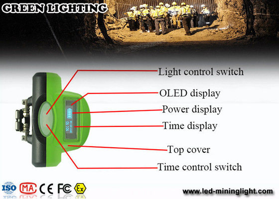 Green GLC - 6C 13000Lux Cordless Mining Lights with 6.2ah battery , High brightness