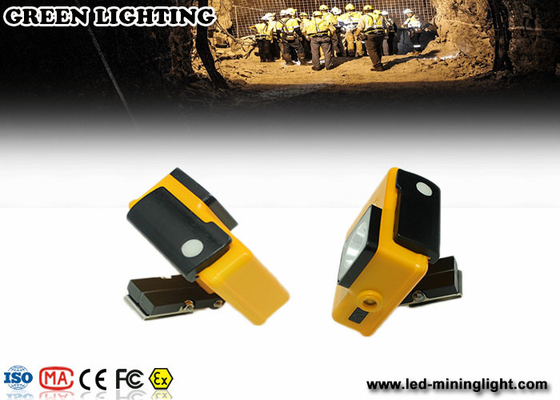 yellow GLC-3A 6000Lux rechargeable safety mining lamp with 3.2Ah battery capacity with photo frame model