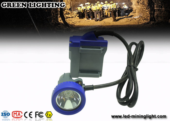 high performance blue cover Cordless Cap Lamp Hard Hat Lights 4000lux brightness