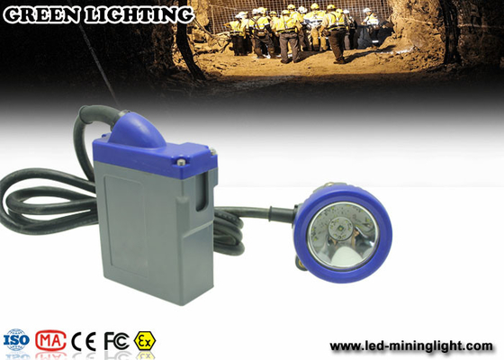high performance blue cover Cordless Cap Lamp Hard Hat Lights 4000lux brightness