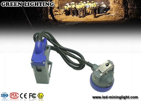 high performance blue cover Cordless Cap Lamp Hard Hat Lights 4000lux brightness
