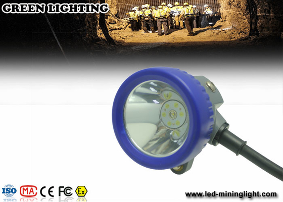 high performance blue cover Cordless Cap Lamp Hard Hat Lights 4000lux brightness