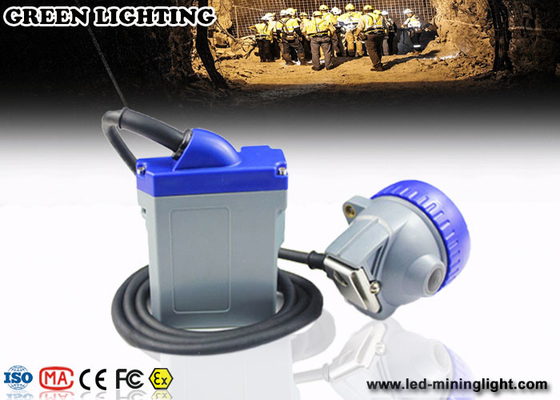 10000 Lux cree led explosion proof cable cord carbide lamp rechargeable IP68 water proof