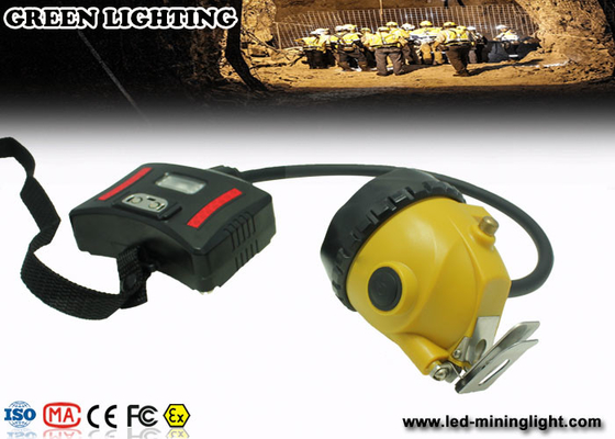 15000 Lux superbright cree Mining Cap Lights msha approved sos function reflective stripe