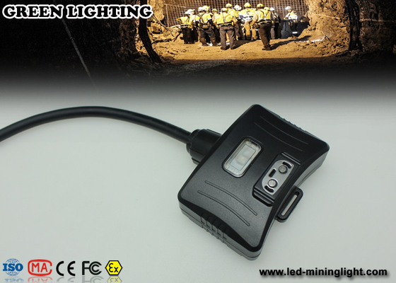 Ultr Bright CERR LED Semi corded Mining Cap Lights With Low Power Warning Function