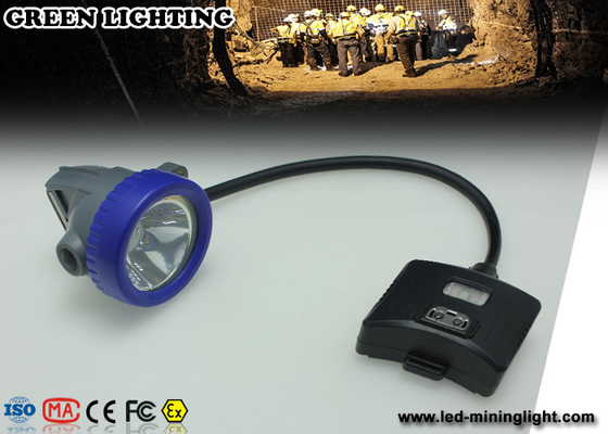 Ultr Bright CERR LED Semi corded Mining Cap Lights With Low Power Warning Function