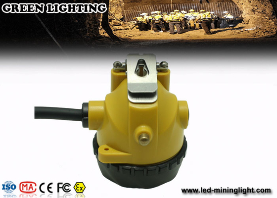 28000 Lux Explosion Proof LED Mining Headlamp , IP68 Waterproof miner Cap Lamp