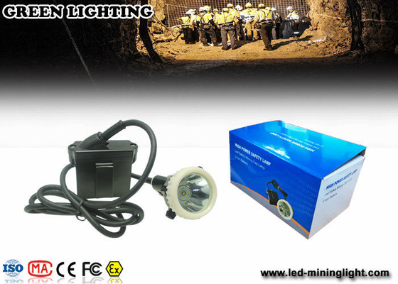 GL5- A 6000Lux  6.6Ah  IP68 safety mining cap lamp Corded rechageable ABS meterail