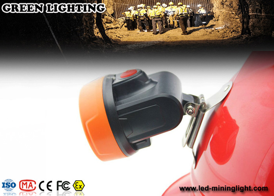 ABS Light Weight LED Mining Light , IP68 grade Professional Miner Cap Lamp