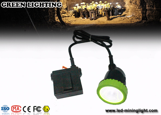 50000 Lux strong brightness LED Mining Cap Lights Explosion proof 5w 11.2Ah Li ion Battery