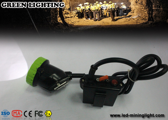 50000 Lux strong brightness LED Mining Cap Lights Explosion proof 5w 11.2Ah Li ion Battery