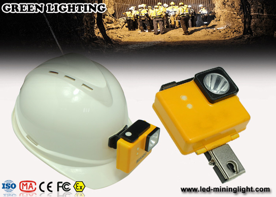 IP68 Safety Cordless Mining Headlamp / 18650 Li - Ion Battery Rechargeable Miners Headlamp