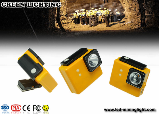 Safety Cordless Mining Headlamp / 7000 Lux led mining lamp light weight
