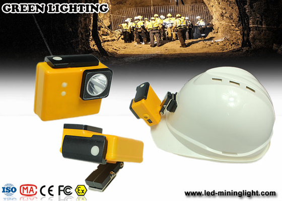 Safety Cordless Mining Headlamp / 7000 Lux led mining lamp light weight