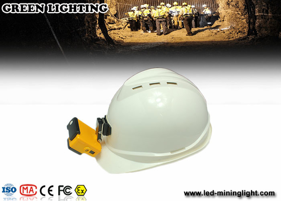 Compact 170g Yellow Coal Mining Lights / Lightweight Electric Miners Lamp