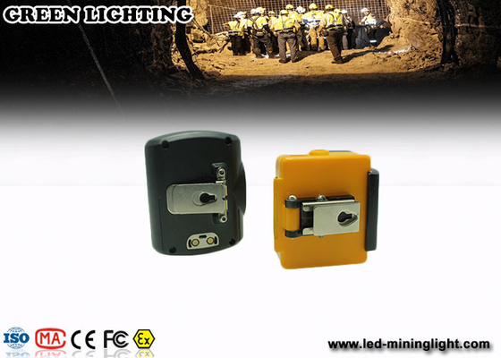 8000 Lux Anti explosion coal miner hard hat light 6.4Ah 18650 Li - Ion Battery